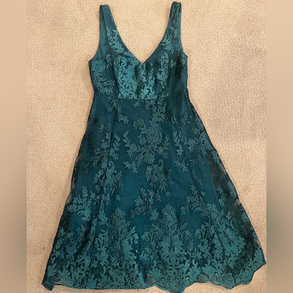 Lulu’s Cocktail Party calf length dress. Size S.
